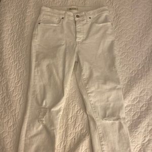 Madewell 9” high-rise skinny crop jeans